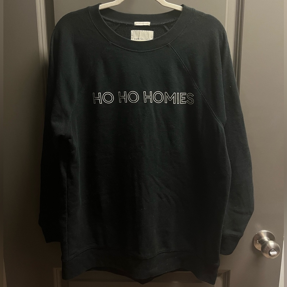 Ho Ho Homies American Eagle Jegging Fit Crewneck Sweatshirt